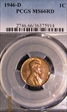 1946-D 1C MS66RD