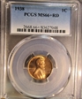 1938-D 1C MS66RD