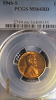 1946-S 1C MS66RD