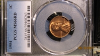 1954 1C MS66RD