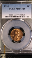 1954 1C MS66RD