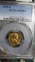 1932-D 1C MS65RB
