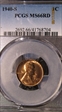 1940-S 1C MS66RD