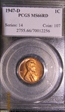 1947-D 1C MS66RD