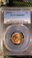 1953-S 1C MS66RD