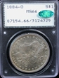 1884-O $1 MS66