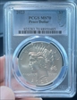 2023 $1 Peace Dollar MS70
