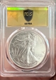 2024-W $1 Burnished Silver Eagle Ultra Breaks Gold Rush SP70