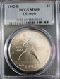 1992-D $1 Olympic MS69