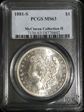 1881-S $1 MS63