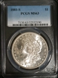 1881-S $1 MS63