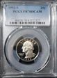 1992-S 25C PR70DCAM