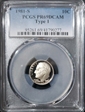 1981-S 10C Type 1 PR69DCAM