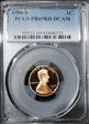 1996-S 1C PR69DCAM