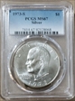 1973-S $1 Silver MS67