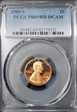 1986-S 1C PR69DCAM