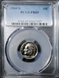 1968-S 10C PR69