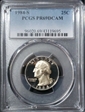 1984-S 25C PR69DCAM
