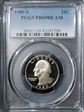 1980-S 25C PR69DCAM