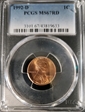 1992-D 1C MS67RD