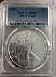 2004 $1 Silver Eagle MS69