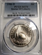 1986-D 50C Statue Of Liberty MS70