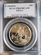 1992-S 50C Columbus PR69DCAM