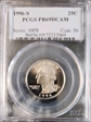 1996-S 25C PR69DCAM