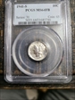 1941-S 10C MS64FB