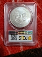 2011 $1 Silver Eagle 25th Anniversary MS70