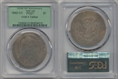 1890-CC $1 VAM 4, Tailbar PO1