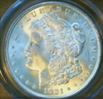 1921 $1 Morgan MS64