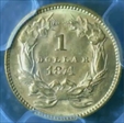 1874 G$1 MS63