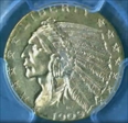 1909-D $5 MS62