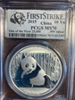 2015 10 Yn Panda Silver First Strike 1 of 25,000 MS70