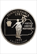 1999-S 25C Pennsylvania Silver PR70DCAM