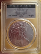 2017-W $1 Burnished Silver Eagle Premier 1st Edition 1 of 2,500 SP70