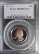 1983-S 25C PR69DCAM