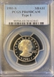 1981-S SBA$1 Type 1 PR69DCAM