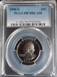 1990-S 25C PR70DCAM