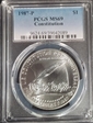 1987-P $1 Constitution MS69