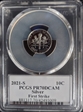 2021-S 10C Silver First Strike Cleveland Eagle with Sun PR70DCAM