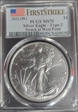 2021-(W) $1 Silver Eagle - Type 2 Struck at West Point First Strike MS70