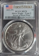 2021-(W) $1 Silver Eagle - Type 2 Struck at West Point First Strike MS70