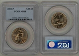 2002-P SAC$1 MS68