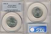 2006-D 25C North Dakota MS67