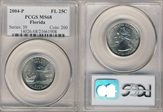 2004-P 25C Florida MS68