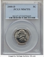 2000-D 5C MS67FS