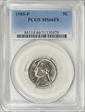 1985-P 5C MS66FS