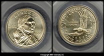 2000-D SAC$1 MS68